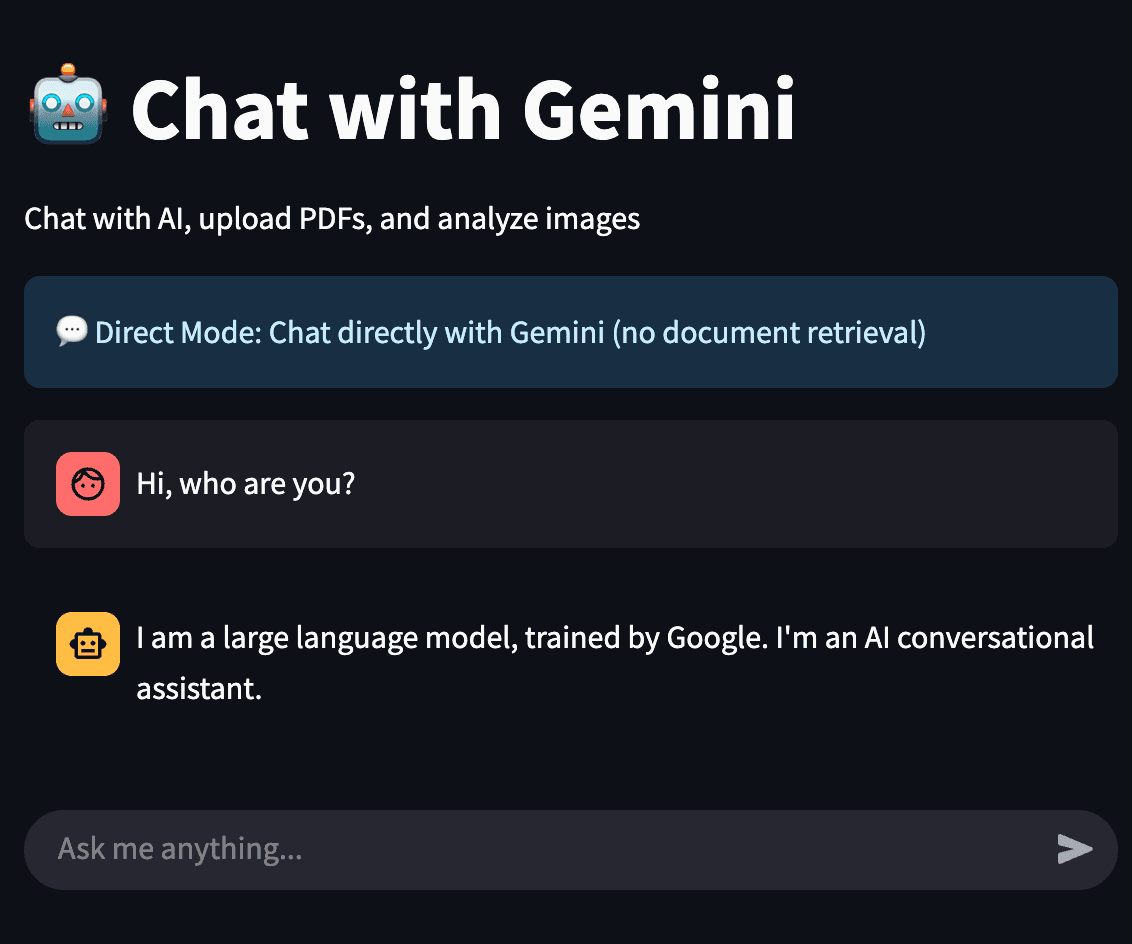 Multimodal chat
